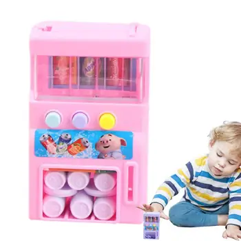 Детски имитационный вендинг машина, играчки за самообслужване на различни цветя, напитки, играчки за ролеви игри За деца, подаръци за рожден ден