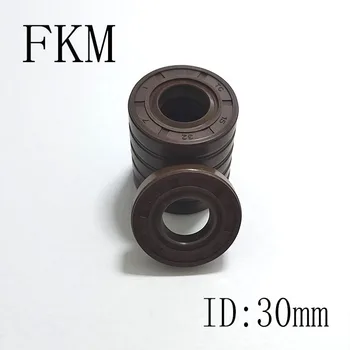 1бр ФКМ TC/FB/TG4 печат масло рамка идентификатор на 30мм дебелина 5-12 mm флуор гумени уплътнителни пръстени