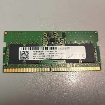 Micron DDR5 sodimm памет 8 GB 5600 Mhz Памет за преносим компютър с 8 GB 1RX16 PC5-5600B-SC0-1010-XT
