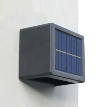 На слънчева светлина За ограда Слънчев Сензор монтиран на стената лампа Външни балконски Прожектори IP65 Водоустойчив Интелигентен Сензор Регулируем Диапазон Осветление