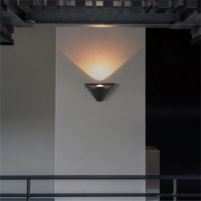 ULANI Външни Модерните Стенни Лампи LED Triangle Водоустойчив Светлини Лампа за Дома, Коридор, Тераси.3