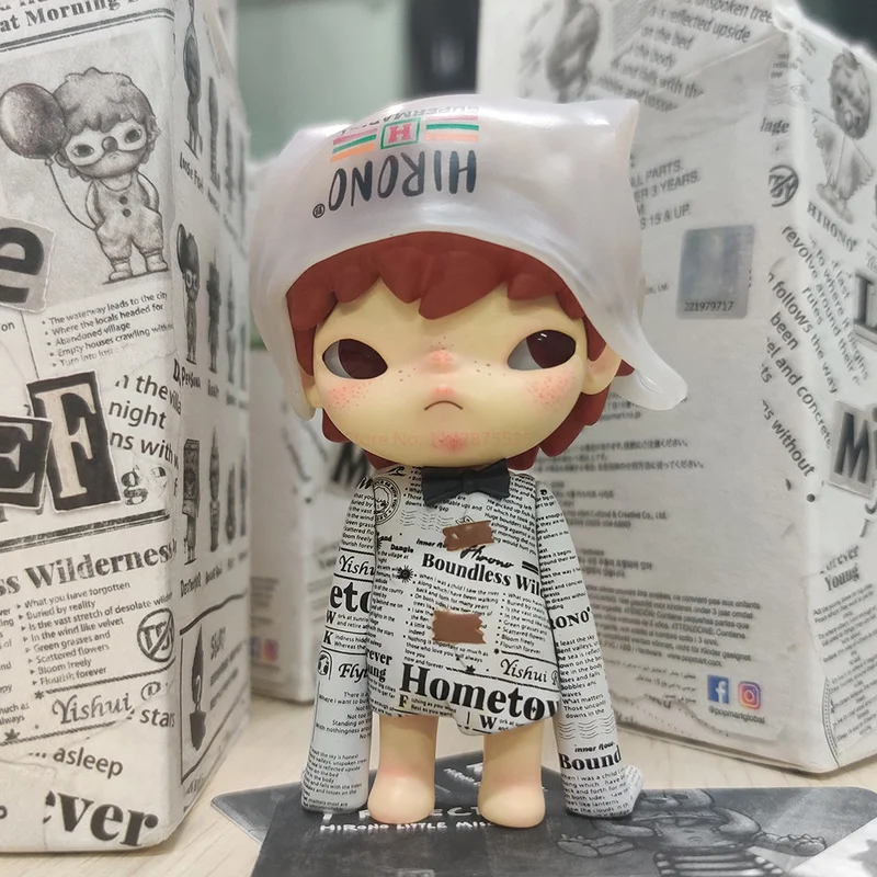 Серия Hirono Blind Box 2 Малки Палави Фигурки Аниме Xiaoye Boy PVC са подбрани Модел на Кукла Играчка Гаражно Комплект Guess Чанта Подарък За Бебето4